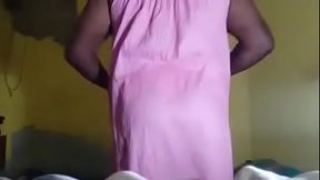 Sri Lankan Crossdresser in nighty