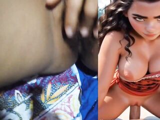 CG Porn Moana Bang