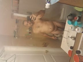 DubeSnackes, "Shower Time", Rubbing soap bubbles all over my body, then making sure my cock is clean by rubbing one out.