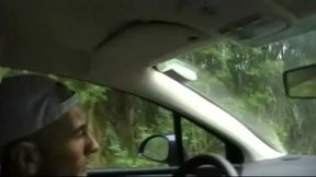 twink fucked by xxl cock in exhib cruising forest exhib