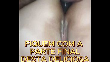 Parte Final de uma gostosa Visita, onde a convite do marido fodi gostosamente o cu e a buceta da deliciosa esposa dele