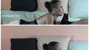 Mistress in Gloves! Gorgeous Noble Princess Sylvia Chrystall from Next Door! Crossed Legs! Ravenous Suck! Blowjob, Handjobs, Cock Licking, Eye Contact, Milking Cock, Cum on Satin Glove, Cum Eating! CLOSE UP 1080p i