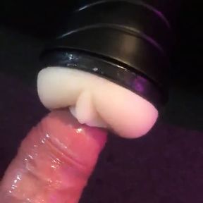 Huge Uncut Cock Fucking Tight AF Fleshlight