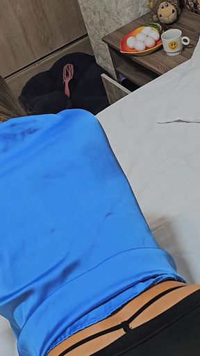 Fucked My Wife's Big-assed Friend Right in the Ass and Cum in Pussy While My Wife Gone