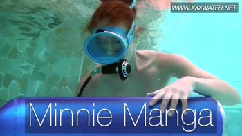 Minnie Manga's Underwater Dildo Delight