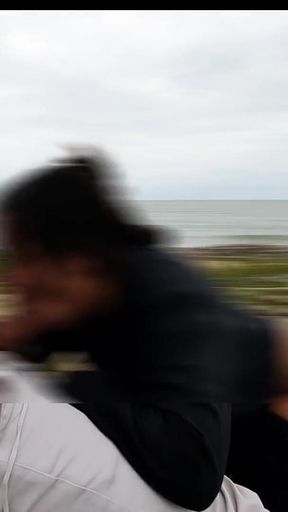 Anal Day at the Beach with Horny Voyers