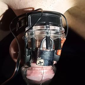 Chastity with E-stimulation