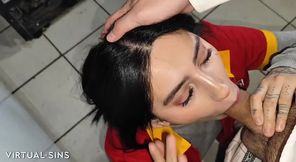 Boss fucks Oxxo cashier in the storeroom