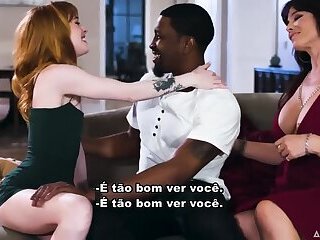 Negão Comeu As 2 Colegas De Trabalho - Legendado
