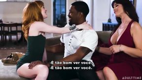 Negão Comeu As 2 Colegas De Trabalho - Legendado