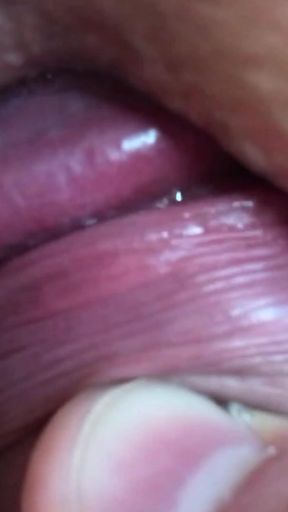 Extreme close-up. Pissing while fucking inside a hairy pussy. Perverting amateurs