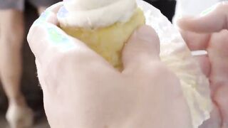 Step Sis Eats Frosting Off Of Step Brothers Cock