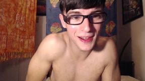 Twink Plays with Ass and Dildos