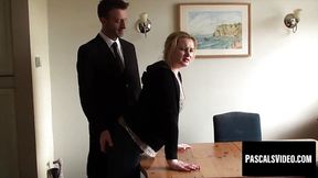 Chubby girl enjoys rough and passionate domination