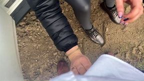 I love to fuck my friends wife out door she is a great slut who loves play with cum p2