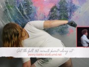 Bob Splosh - Bob Ross PARODY Sploshing Wet&Messy Episode 1
