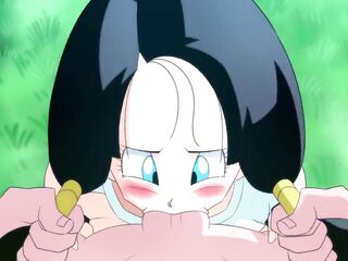 Kame Paradise Multiversex 3 - Roshi Screwing the Mouth of Videl Gohan's Wife