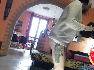 Teen fà fisting col vicino 1° parte