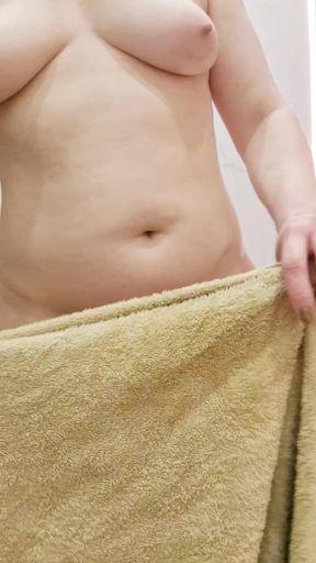 Beautiful body in foam