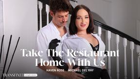 ”Michael DelRay & Haven Rose Indulge in a Sweet Dessert at Home”
