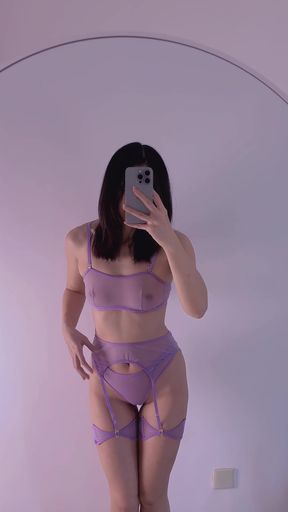 Your bedtime snack gets a surprise fuck from your boyfriend