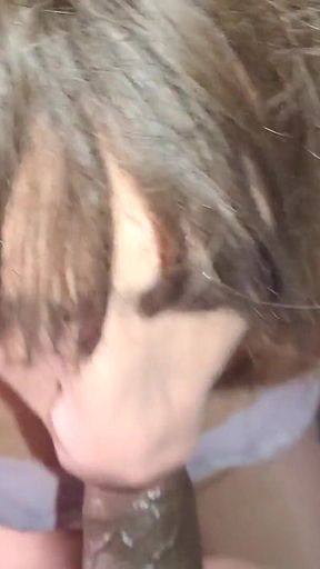 Homemade Amateur Sissy - Blowjob with Cum in Mouth 3