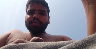 Watching an Fucking Hot Video with Full Feel of Fun on Terrace
