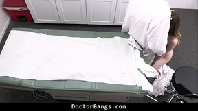 Young Maturing Bitch Craves Doc's D, Cures Abdominal Misery With Pregnancy Pleasure