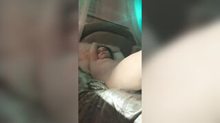 Dark Hair masturbating with a vibrating ass plug. Hott Orgasam!