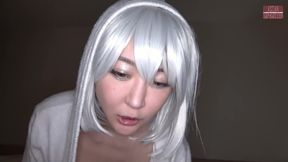 Real Life I Cup Busty Cosplayer Girlfriend - Private Hobby Video with Oil Swallow and Intense Climaxes - Act2