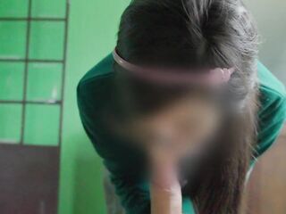 Me VENGO Rápido con Chavita ESTUDIANTE! Follamos en su Cuarto y le Gustó Comerse la LECHE! (HD)