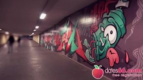 NAUGHTY! Curvy Mariella Sun needs dick in the SUBWAY STATION! (ENGLISH) Dates66
