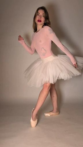 It's hard to become a ballerina