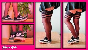 Vans Knu Cock Crush - Skirt and Pantyhose I Lady Thaya
