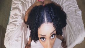 ”Ariana Aimes taking interracial oral fixations to the next level”