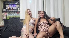 punheta guiada em dose dupla fada mel e paty bumbum