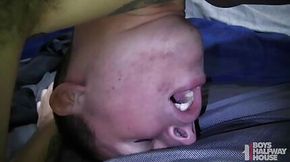 White Trash Meets FAT DICK gets his little man cunt stretched the hell out