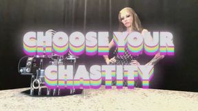 Choose Your Chastity - Keyholder Femdom POV Goddess Kyaa