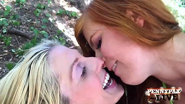 Bikini Babes Penny Pax And Christie Stevens Licking Their Titties!