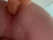 Cuck enjoys dildo