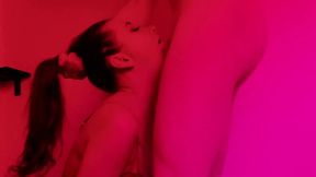 Ritzy Rain the Special Maid Blowjob, Cowgirl Pussy Ride, and a Messy Cum-on-body Finish