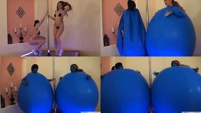 POV: Sexy Strippers Slow Blueberry Transformation