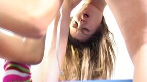Cute latina teen lesbian