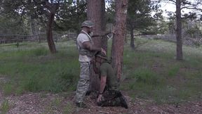 military hook-up in the woods with jim love and jason collins!