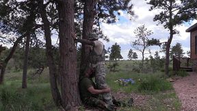 military hook-up in the woods with jim love and jason collins!