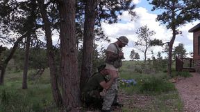 military hook-up in the woods with jim love and jason collins!