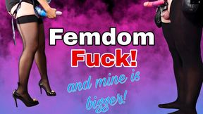 Femdom Fuck! Anal Pegging & Strap on Sex - Tease & Denial