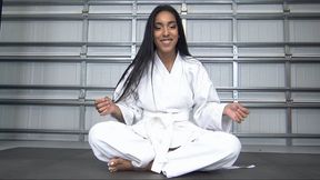 CLAIRE BLACK'S KARATE MEDITATION JOI (4K)