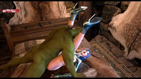 Big Cock Avatar Temptress of Pixel Paradise - 3D Animation Hentai