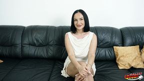 german curvy cougar christin demel with big butt and huge natural tits pick up for no condom casting fuck